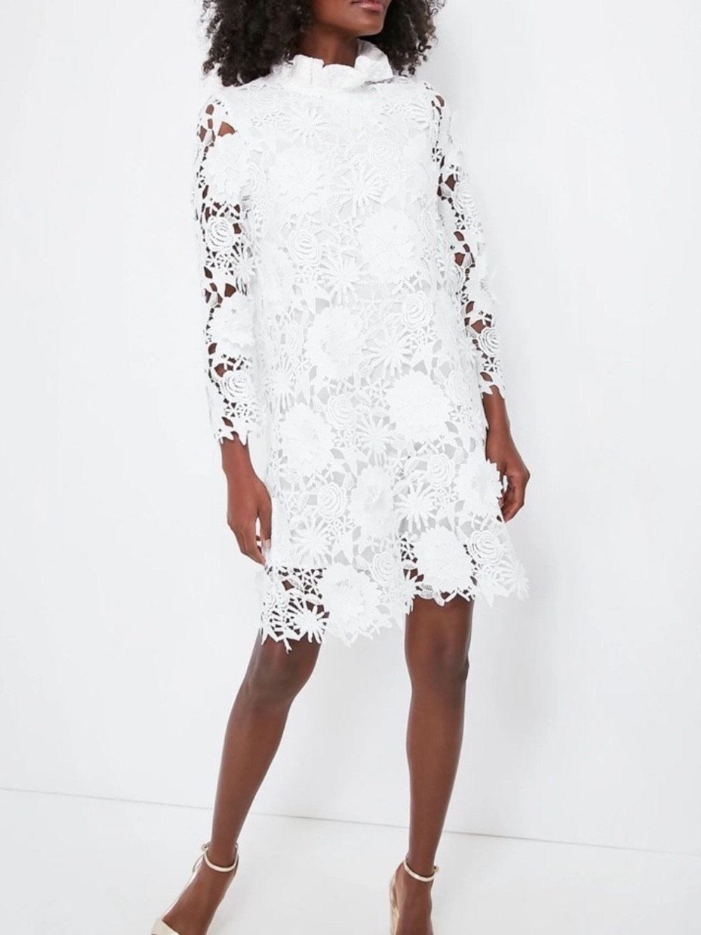 TUCKERNUCK Blanc Guipure Lace Daphne Dress XXS BRIDAL SHOWER Bridal Shower - Picture 5 of 11